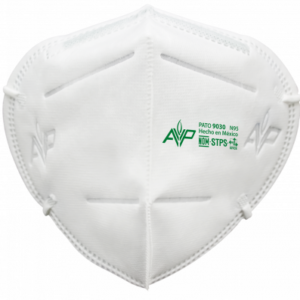 Respirador Desechable 9030N95 Blanca Elastico a la Nuca