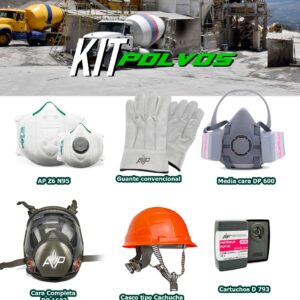 Kit Polvos - EPP para Ambientes con Particulas